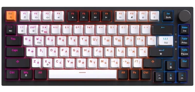 Клавіатура GamePro MK160B Outemu Red Hot-Swap RGB USB Black (MK160B)