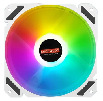 Вентилятор Coolmoon 120мм CM-NORTHWIND White (CM-NORTHWIND)