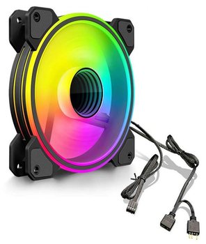 Вентилятор Coolmoon 120мм CM-WF1-B Black (CM-WF1-B)
