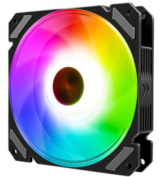 Вентилятор Coolmoon 120мм CM-JOY-ARGB Black (CM-JOY-ARGB)