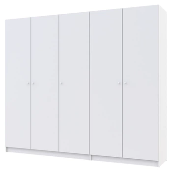 Комплект шкафов для одежды Doros Промо (2 шт.) 225х48х204 см Белый (DRS-011211)