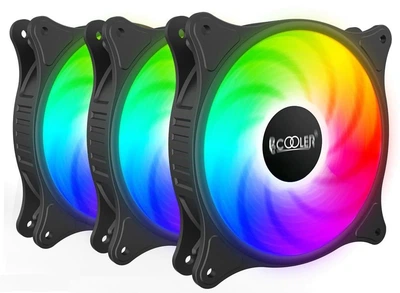 Вентилятор PcCooler FX 120 ARGB BK 3in1, чорний (FX 120 ARGB BK 3in1)