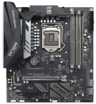 Материнська плата Onda Z490 Magic Sword (Z490 MAGICSWORD) (Socket 1200, Intel Z490, ATX) Б/в