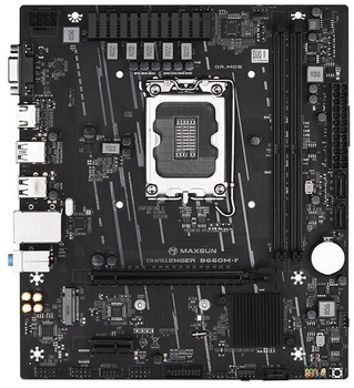 Материнська плата Maxsun Challenger B660M-F (MS-CHALLENGER B660M-F) (Socket 1700, Intel B660, Micro-ATX)