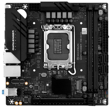 Материнська плата Maxsun Challenger H610ITX 2LAN V3 (Challenger H610ITX 2LAN V3) (