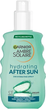 Зволожувальний спрей для шкіри обличчя та тіла Garnier Ambre Solaire Після засмаги 150 мл (3600542625975)