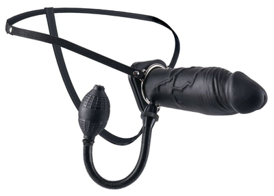 Надувний страпон Fetish Fantasy Extreme 8 Inch Inflatable Hollow Silicone Strap-On (18651000000000000)