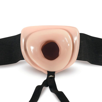 Чоловічий страпон Blush Novelties Dr. Skin 7 Inch Hollow Strap On колір тілесний (21068026000000000)