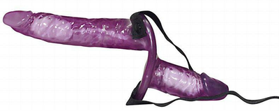 Страпон Vibrating Strap on Duo (05459000000000000)
