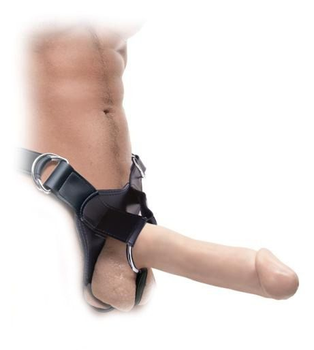 Порожнистий страпон Fetish Fantasy Extreme Hollow 10" Strap-On колір тілесний (11998026000000000)