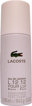 Дезодорант Lacoste Eau de Lacoste L.12.12 Blanc 150 мл (8005610472638)