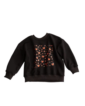Світшот Leo love Alwair Kids Чорний 134см 81095