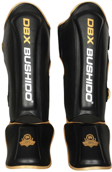 Захист гомілки та стопи Bushido SP-10v4 M Black/Gold (5902539015966)