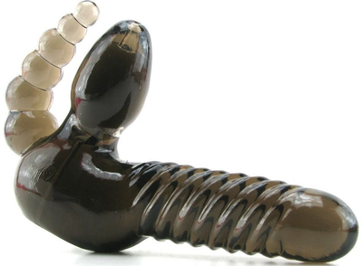 Потрійний страпон Strapless Strap-On with Anal Stimulator (08243000000000000)