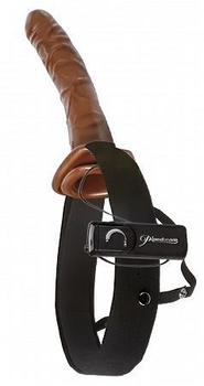 Шоколадний страпон Chocolate Dream Vibrating Hollow Strap-On (06940000000000000)