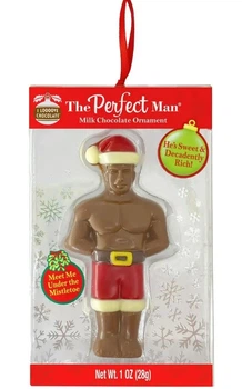 Шоколадная фигурка Санта The Perfect Man Milk Chocolate Ornament Bar 28 г