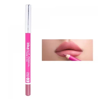 Матовий олівець для губ Zola Lip Pencil №3 - Pale Rose