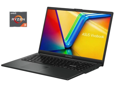 Ультрабук Asus Vivobook Go 15 E1504FA-WB31 / 15.6" (1920x1080) TN / AMD Ryzen 3 7320U (4 (8) ядра по 2.4 - 4.1 GHz) / 8 GB DDR5 / 256 GB SSD / AMD Radeon 610M Graphics / WebCam / Win 11 б/у