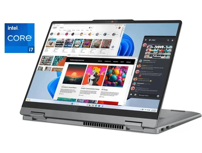 Ультрабук Lenovo IdeaPad 5 2-in-1 16IRU9-83DU001KU / 16" (1920x1200) IPS Touch / Intel Core 7 150U (10 (12) ядер по 1.8 - 5.4 GHz) / 16 GB DDR4 / 1000 GB SSD / Intel Graphics / WebCam / Win 11 Home б/у