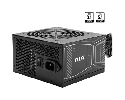 Блок живлення 750Вт MSI MAG A750GN PCIE5 (ATX 3.1, 80 Plus Gold, 120мм)