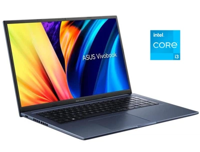 Ноутбук Asus Vivobook 17X K1703ZA-SB34 / 17.3" (1920x1080) IPS / Intel Core i3-1220P (10 (12) ядер по 3.3 - 4.4 GHz) / 8 GB DDR4 / 512 GB SSD / Intel UHD Graphics / WebCam / Win 11 Home б/у