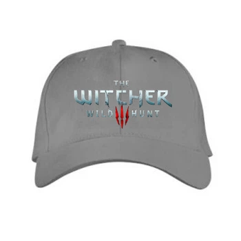 Кепка Witcher Logo Сірий