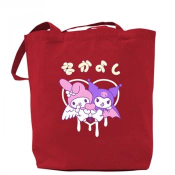 Шопер Kuromi and My Melody Червоний