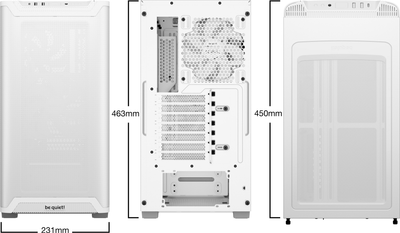 Корпус be quiet! Pure Base 501 Airflow Window White (BGW75)