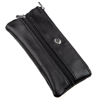 Компактная ключница из натуральной кожи ST Leather Черный (bg188fash38)