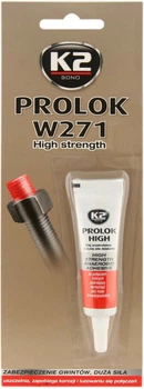 Фіксатор різьбових з'єднань Red 6ml "K2" W271 Prolok High Strength (12шт/уп)