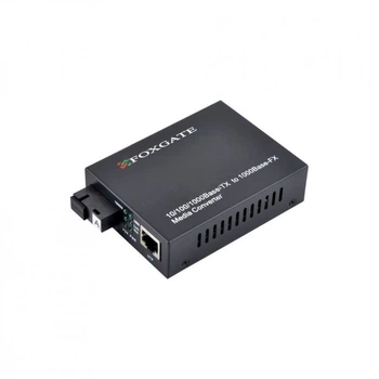 Медіаконвертер EC-Q-1G-1SM-1310nm-20-LFP FoxGate (244726)