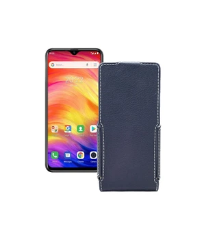 Чохол-флип з екошкіри для телефону Ulefone Note 7P Чорний глянець