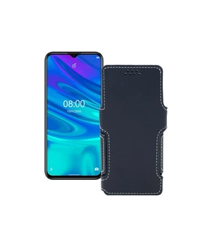 Чохол-книжка з екошкіри для телефону Ulefone Note 9p Чорний матовий