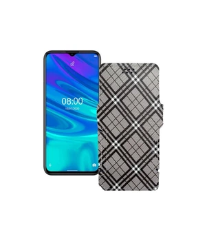 Чохол-книжка з екошкіри для телефону Ulefone Note 9p Клітинки
