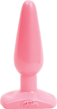 Анальная пробка Doc Johnson Butt Plug Pink - Slim Medium цвет розовый (00492016000000000)