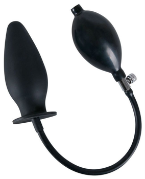 Надувная анальная пробка You2Toys True Black Anal Inflatable Silicone Plug (17631000000000000)