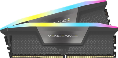 Оперативна пам'ять Corsair DDR5-7000 49152MB PC5-56000 (Kit of 2x24576) Vengeance RGB Black (CMH48GX5M2B7000C40)