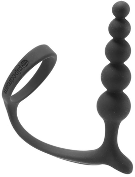 Анальные бусы с эрекционным кольцом Pipedream Anal Fantasy Collection Ass-gasm Cockring Anal Beads (22336000000000000)