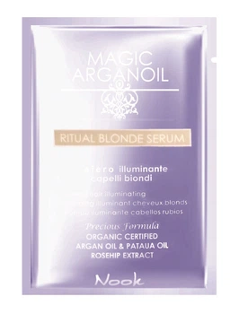 MAGIC ARGANOIL Ritual Blonde Серум для сияния светлых волос 3 мл