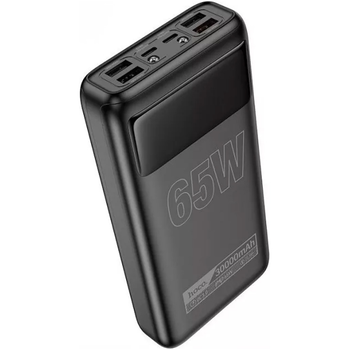Зовнішній акумулятор Hoco DB81 Apollo 30000mAh 65W Black [122805]
