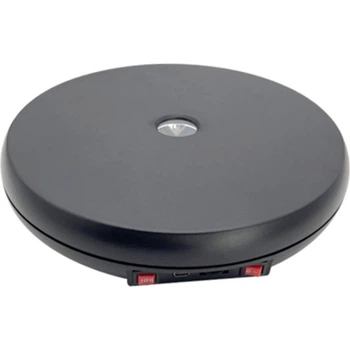 Поворотный стол с подсветкой Puluz DCA2156B 25см Black [88751]