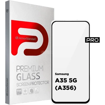 Защитное стекло ArmorStandart Full Pro Glass для Samsung A35 Black (ARM74347) [103869]