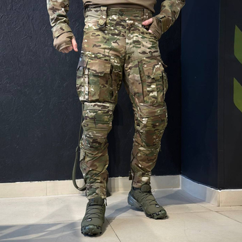 Тактичні штани Military KS-PRO з наколінниками мультикам розмір M