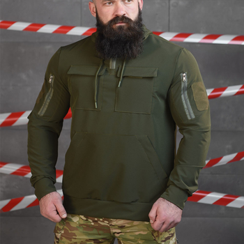 Анорак 7.62 Tactical з липучками під шеврони олива розмір XL