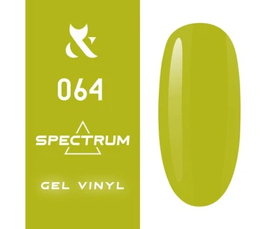 Гель лак F.O.X Spectrum №064 пастельний салатовий 7 мл