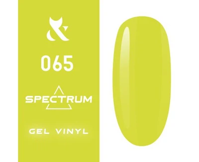 Гель лак F.O.X Spectrum №065 кислотний салатовий 7 мл