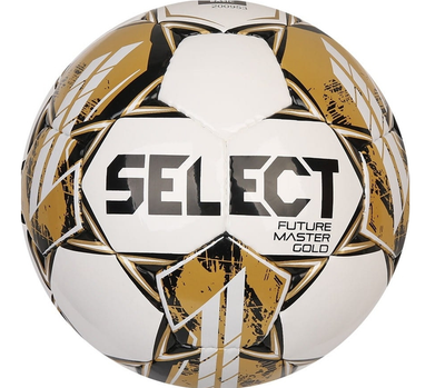М'яч футзал №4 SELECT FUTSAL FUTURE MASTER GOLD білий/золотий 564