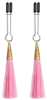 Зажимы для сосков Lovetoy Glamor Tassel Nipple Clamp цвет розовый (20862016000000000)