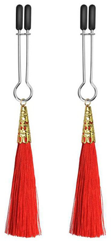Зажимы для сосков Lovetoy Glamor Tassel Nipple Clamp цвет красный (20862015000000000)