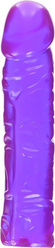 Гелевый фаллоимитатор Doc Johnson Crystal Jellies цвет сиреневый (00308009000000000)